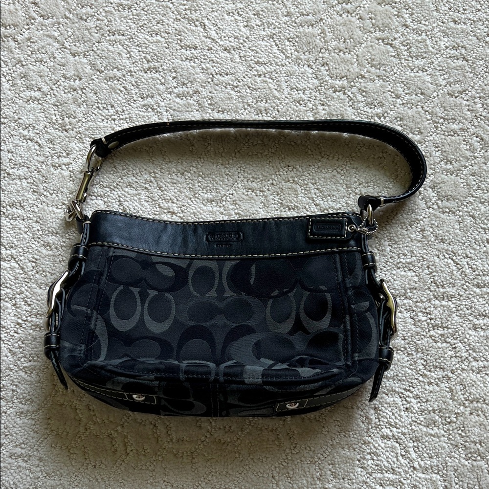 Coach Black Shoulder Bag